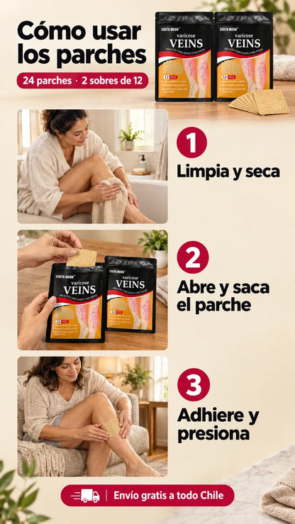VenoCare™ | Parches para Várices (24 Unidades)