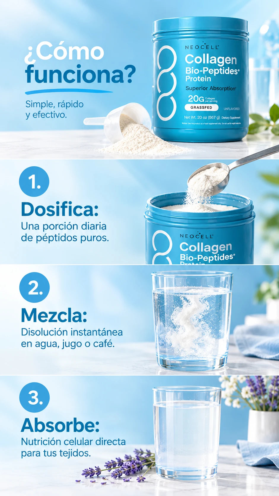 NeoCell® Colágeno Hidrolizado + Proteína