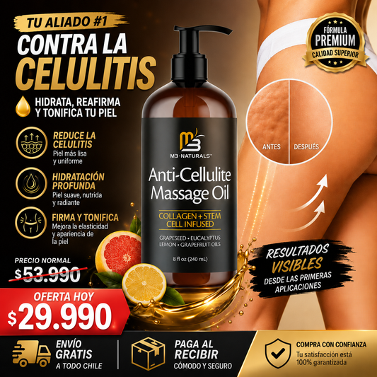 CelluLift™–Aceite corporal anticelulitis
